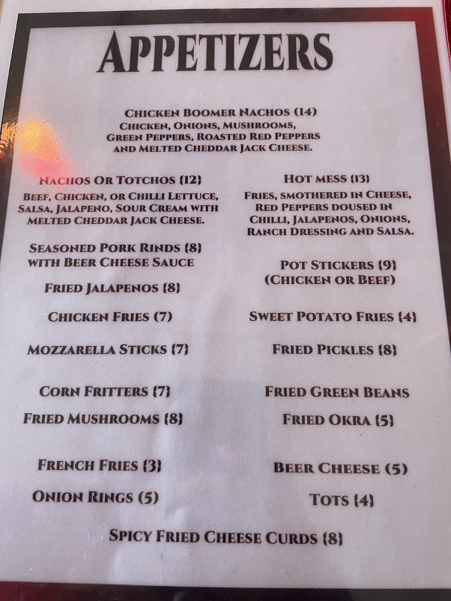 The Bern Bar and Grill Menu - Image 2
